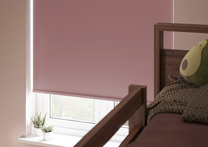 Trinity (Blackout), Peony - Roller Blind - Image 5